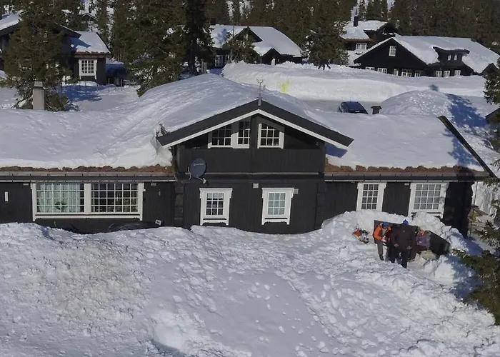 Casa de Férias Stor Familiehytte Pa Smasaetra, Sjusjoen